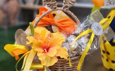 Cesto Arancio Pasqua 2025